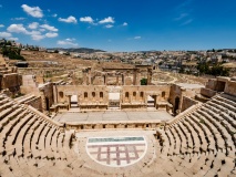 amphithéâtre romain à Jérash