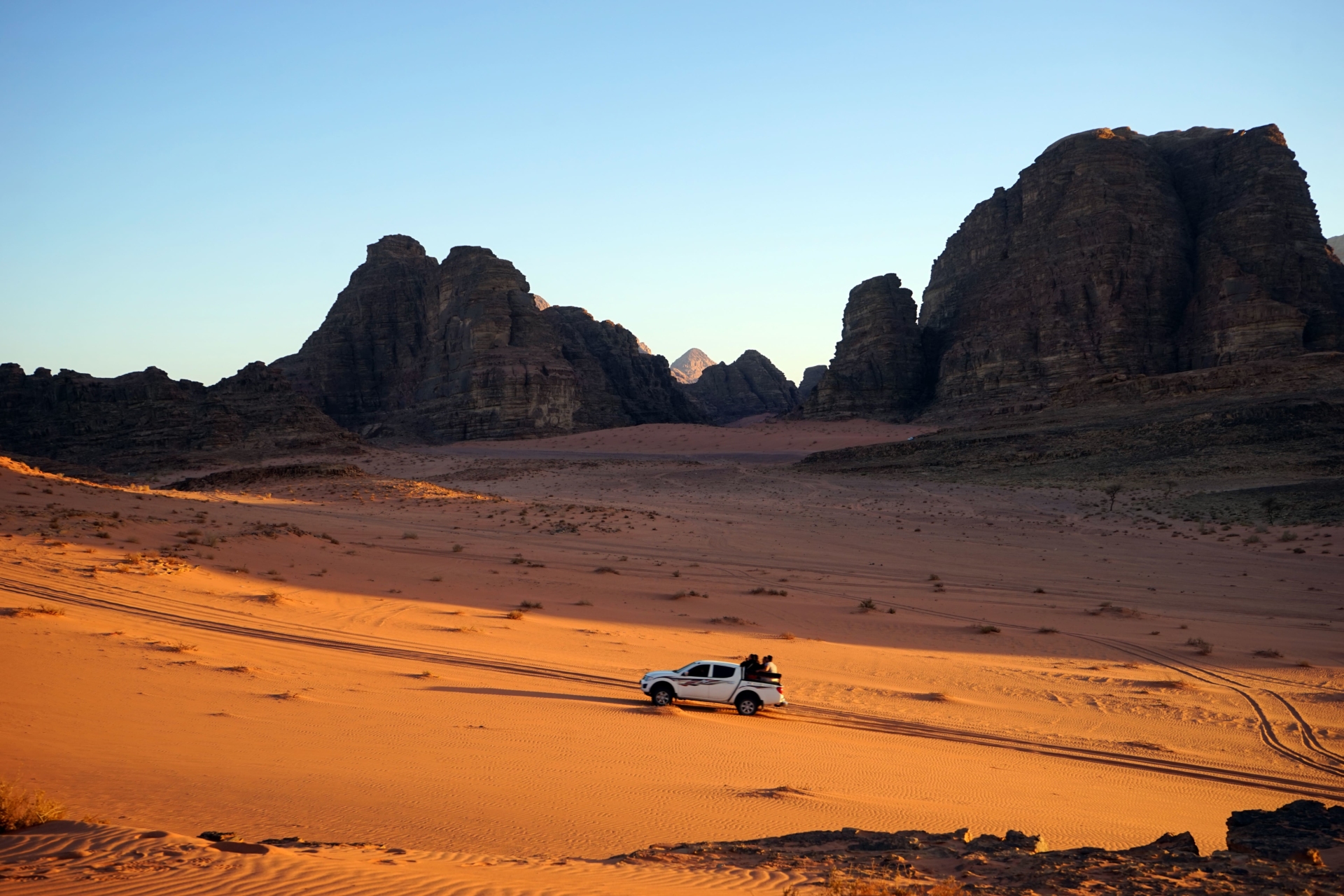 Tour en 4x4 dans le Wadi Rum